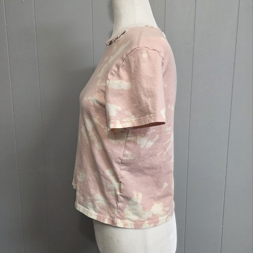 H&M Divided Baby It You Bleach Dye Top Size M - Picture 5 of 10